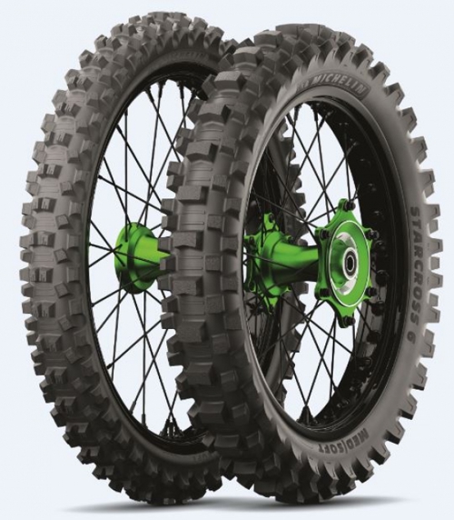 Foto pneumatico: MICHELIN, STARCROSS 6 MEDIUM SOFT 90/100 -21 57M Estive