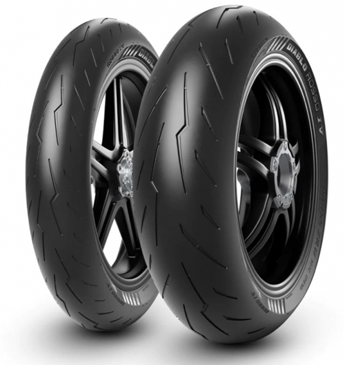 Foto pneumatico: PIRELLI, DIABLO ROSSO IV CORSA 150/60 ZR17 66W Estive